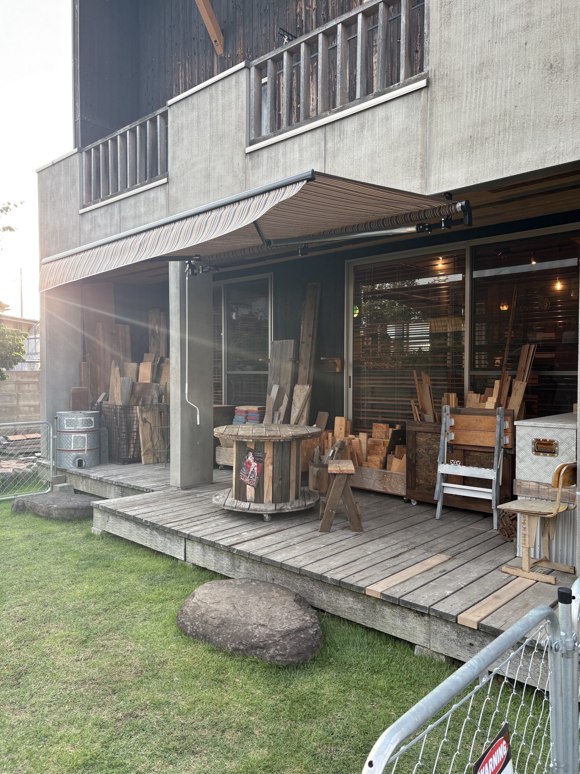 ryoku_syuuの屋外イベントのテラススペース