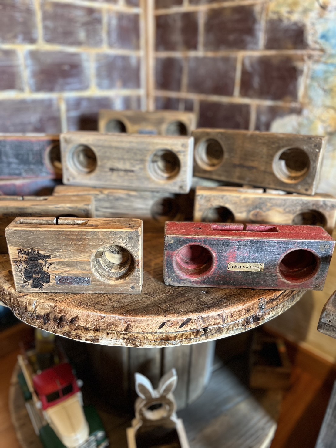 天然ウッドスピーカー